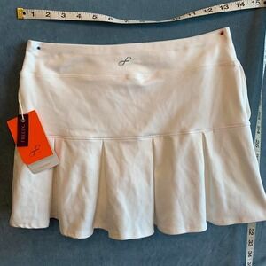 Freely‎ Brand Skort NWT Pleated White Tennis Skirt Size Girls Large